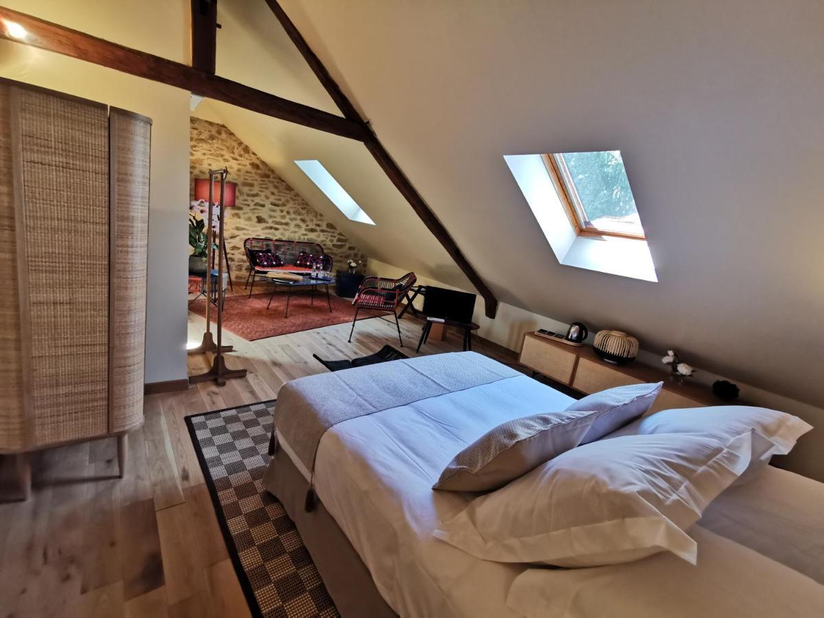 Maison D'Hotes Les Jardins Saint Eloi Le Lonzac 外观 照片