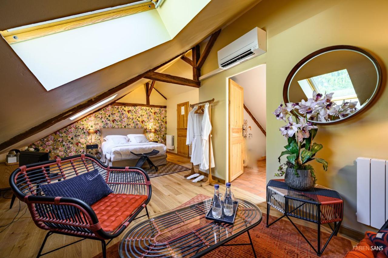 Maison D'Hotes Les Jardins Saint Eloi Le Lonzac 外观 照片