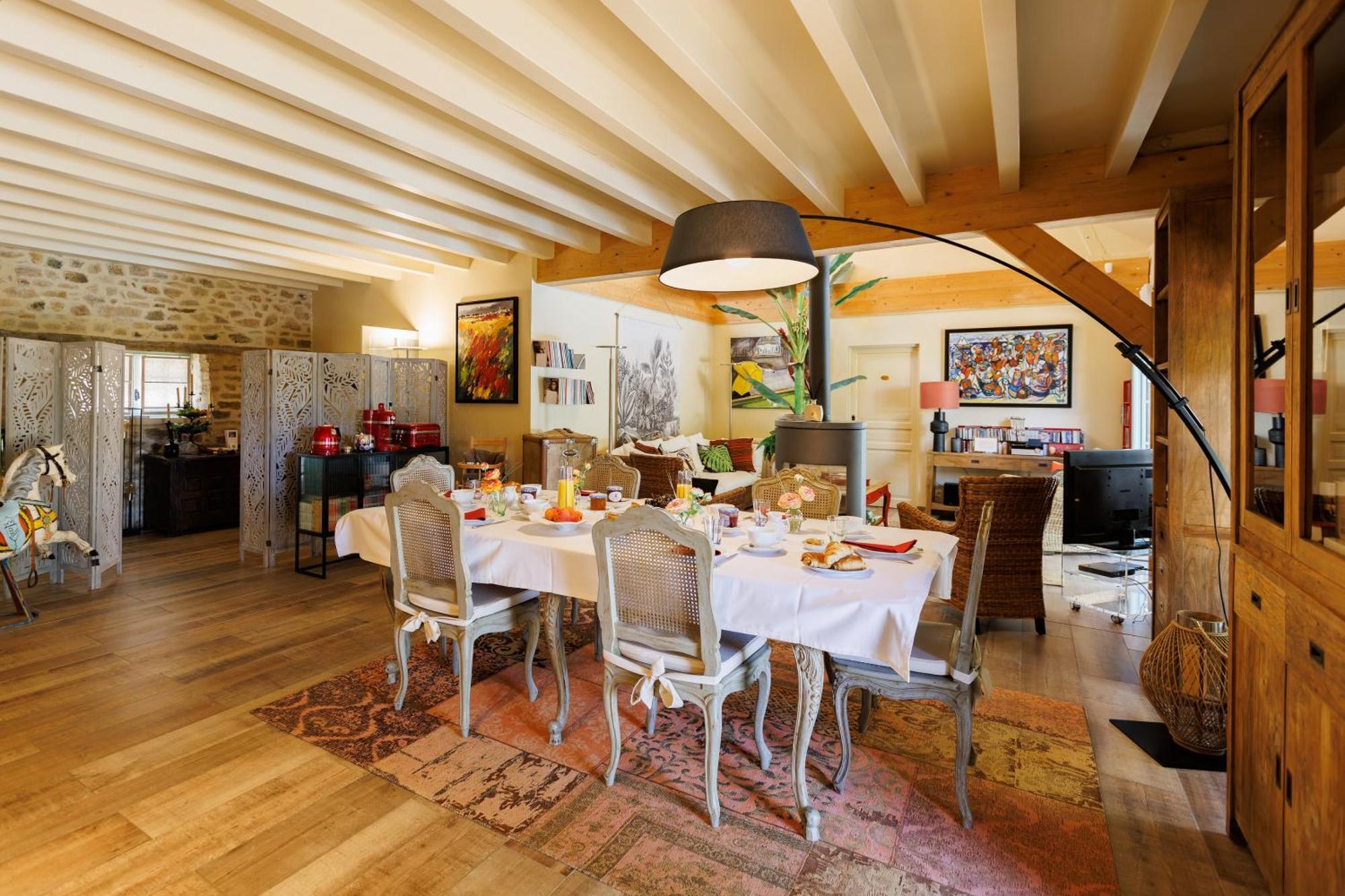 Maison D'Hotes Les Jardins Saint Eloi Le Lonzac 外观 照片